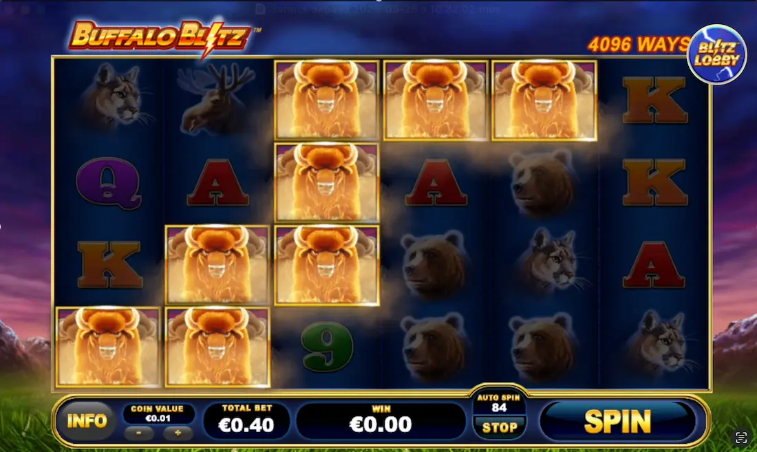 Buffalo Blitz Bonus Round